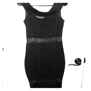 Off the shoulder bodycon midi dress
